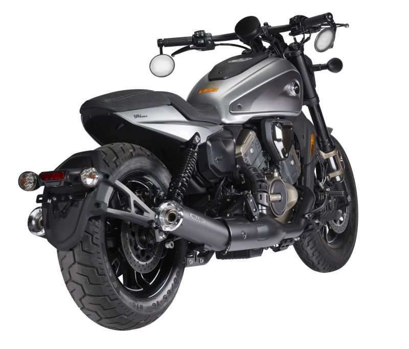 QJ MOTOR SRV 600 V - výfuk Miller Blaze – Obrázok 5