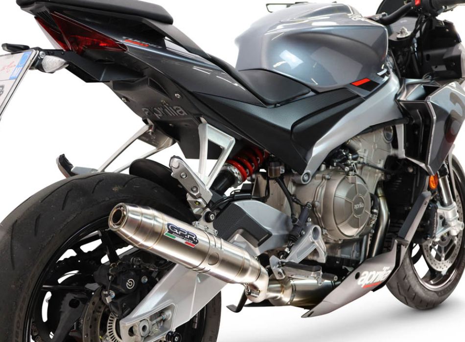 Aprilia TUONO 660 / RS 660 VÝFUK GPR DEEPTONE INOX – Obrázok 4