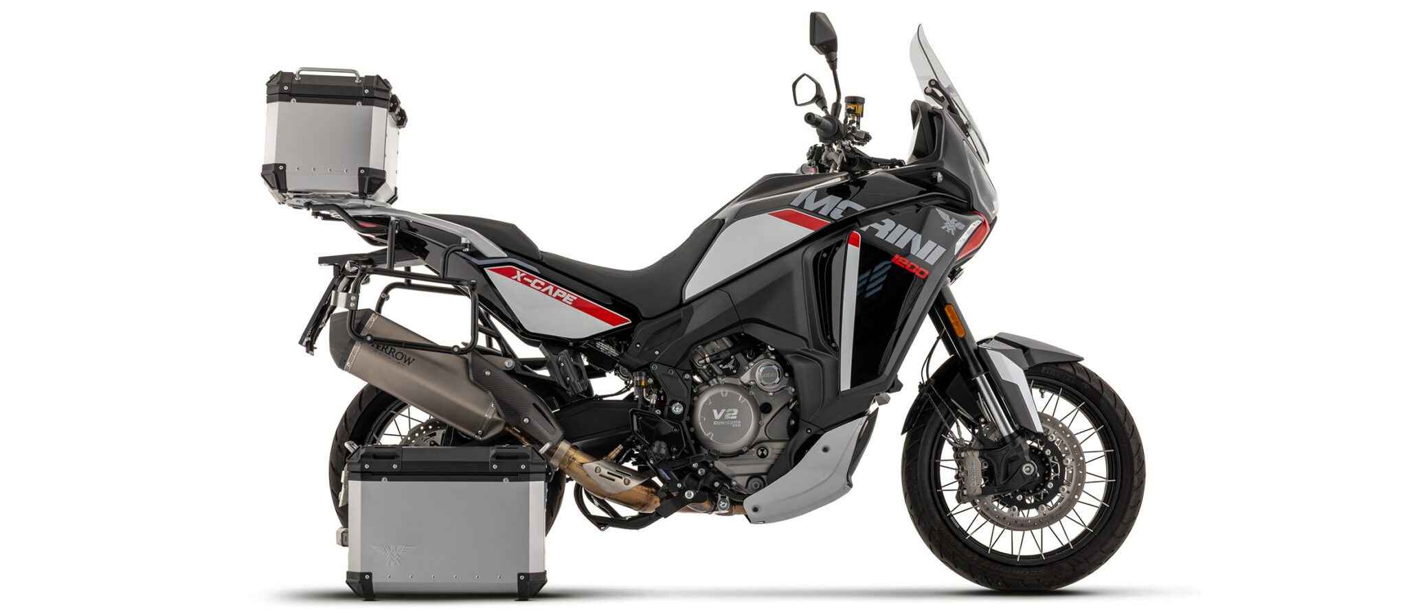 Moto Morini X-CAPE 1200 výfuk ARROW SONORA