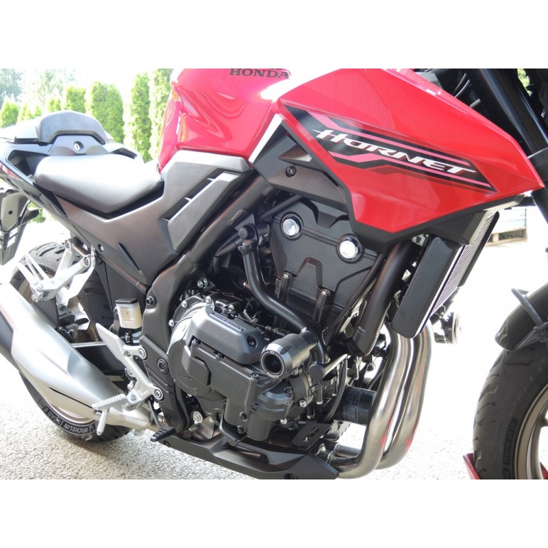 Honda CB 500 Hornet E-Clutch RD MOTO - padacie protektory / čierne – Obrázok 5