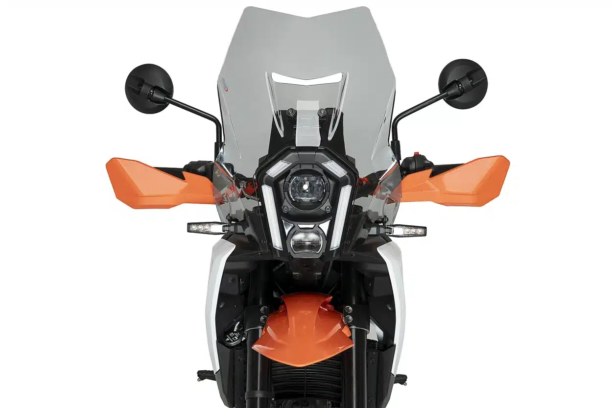 KTM 390 ADVENTURE R/X Puig plexi štít Touring 540 x 410mm – Obrázok 3